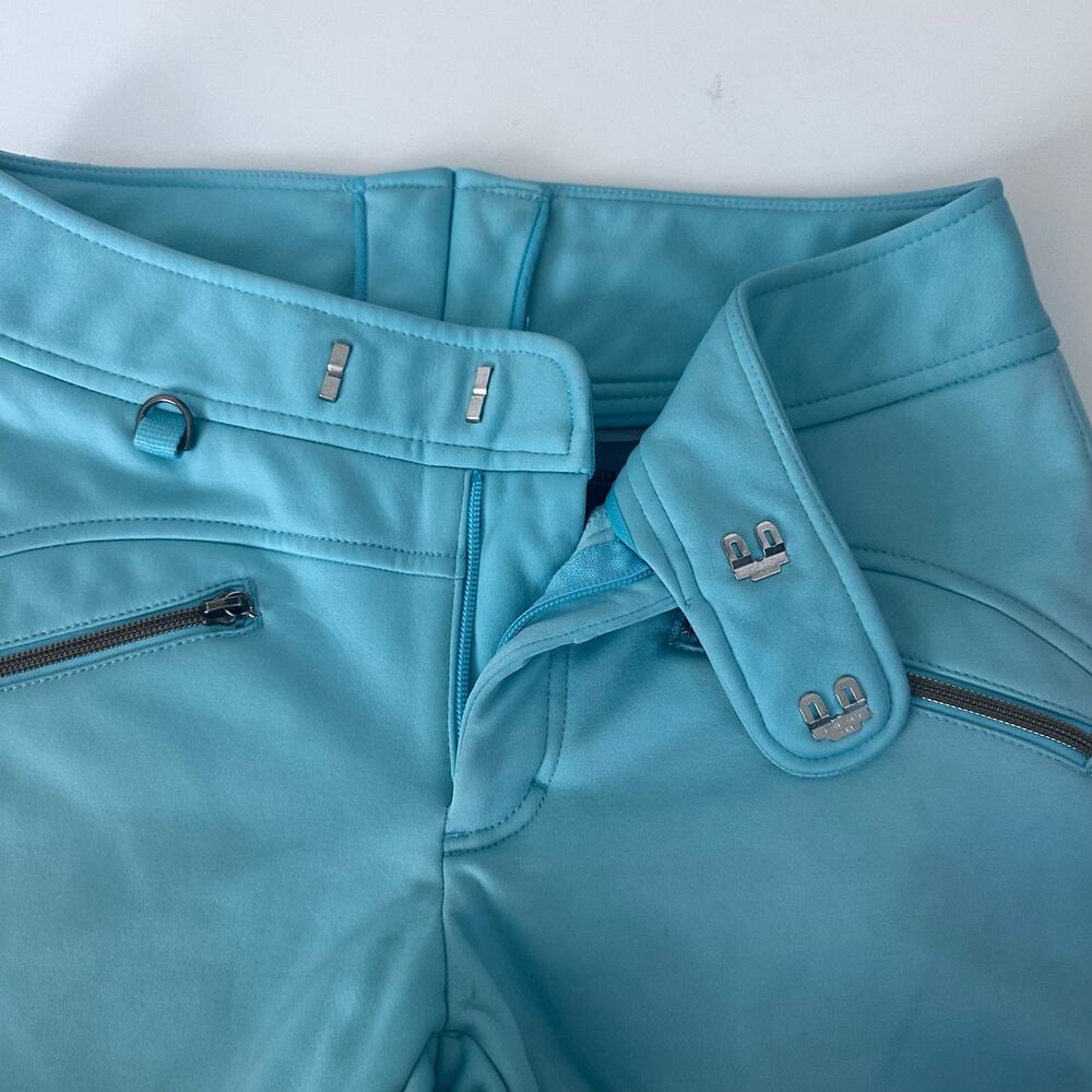 Athleta Fall Line Insulated Ski Pants Mint Green Sz 6 Petite - Picture 7 of 14